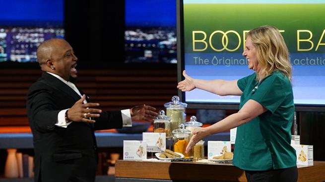 Boobie Bar on Shark Tank photo